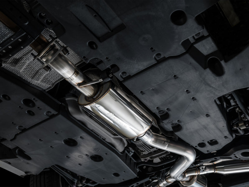 AWE Tuning 3015-52472 - AWE3015-52472 - AWE 23-24 Toyota GR Corolla Touring Edition Catback Exhaust - Chrome Silver Tips - Shipped in Europe - Tuningsupply.com