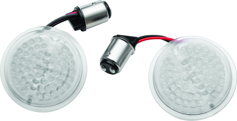 Kuryakyn 2938 - KUR2938 - Kuryakyn Luminez L.E.D. Rear Turn Signal Insert 1157 Red - Shipped in Europe - Tuningsupply.com