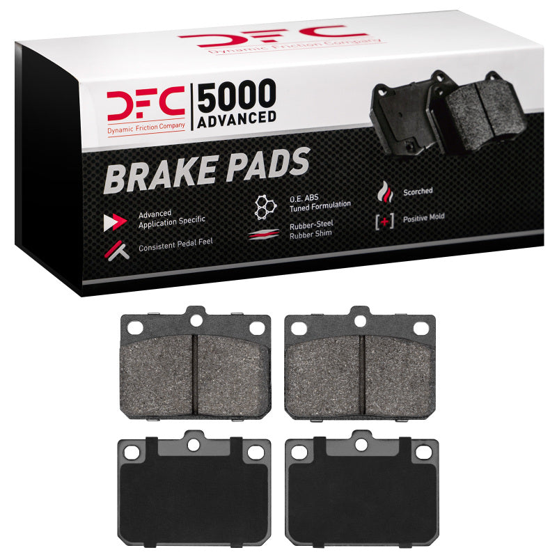 DFC 1551-0101-00 - DFC1551-0101-00 - DFC 72-87 Dodge Colt Front 5000 Advanced Semi Metallic Brake Pads - Shipped in Europe - Tuningsupply.com