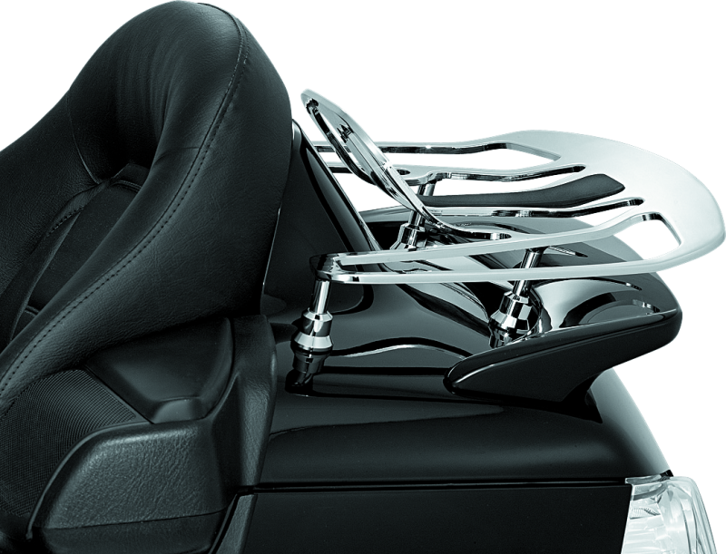 Kuryakyn 7154 - KUR7154 - Kuryakyn Luggage Rack Risers 01-22 Honda GL1800 Chrome - Shipped in Europe - Tuningsupply.com