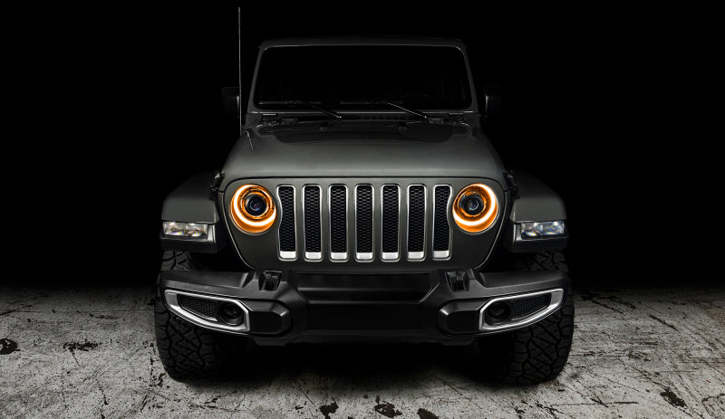 ORACLE Lighting 5839-023 - ORL5839-023 - Oracle Jeep JL/Gladiator JT Oculus Bi-LED Projector Headlights - Amber/White Switchback - Shipped in Europe - Tuningsupply.com