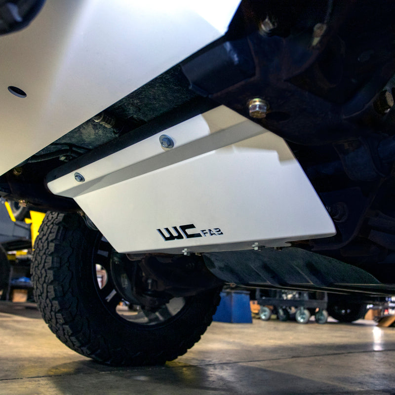 Wehrli WCF100432-FTB - WCFWCF100432-FTB - Wehrli 11-19 GM Duramax 6.6L Lower Splash Shield Kit - Fine Texture Black - Shipped in Europe - Tuningsupply.com