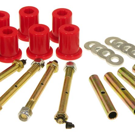 Prothane 1-815 - PRO1-815 - Prothane 76-86 Jeep CJ5/7/8 Rear Shackle Bushings - Red - Shipped in Europe - Tuningsupply.com