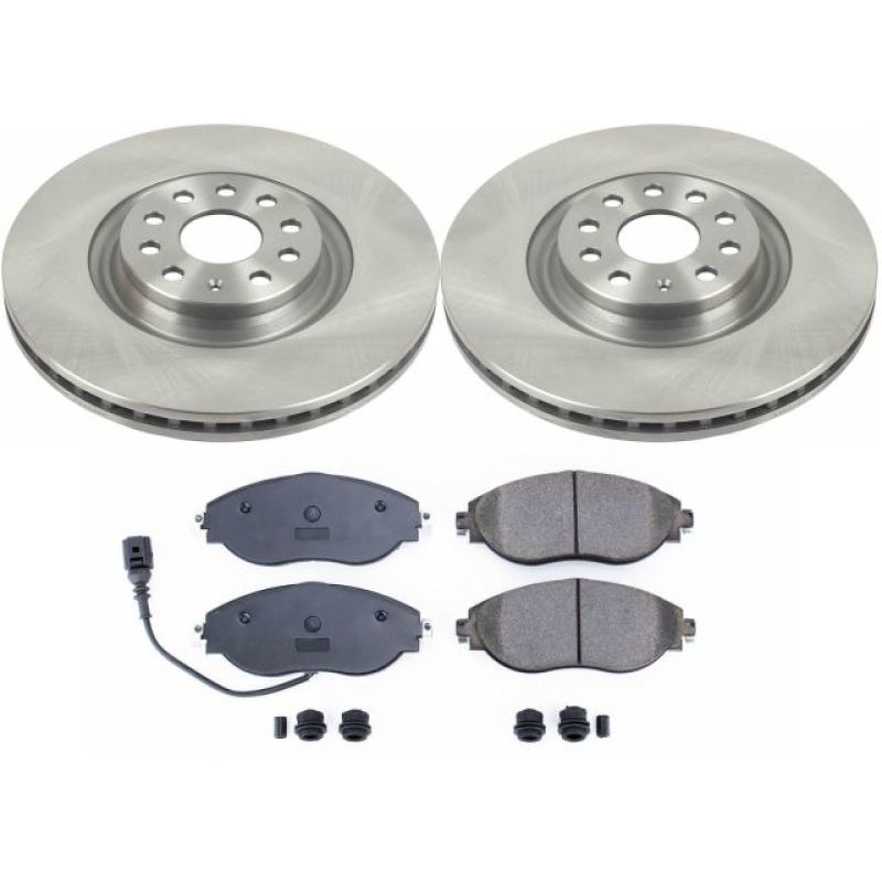 PowerStop KOE7175 - PSBKOE7175 - Power Stop 12-17 Volkswagen CC Front Autospecialty Brake Kit - Shipped in Europe - Tuningsupply.com