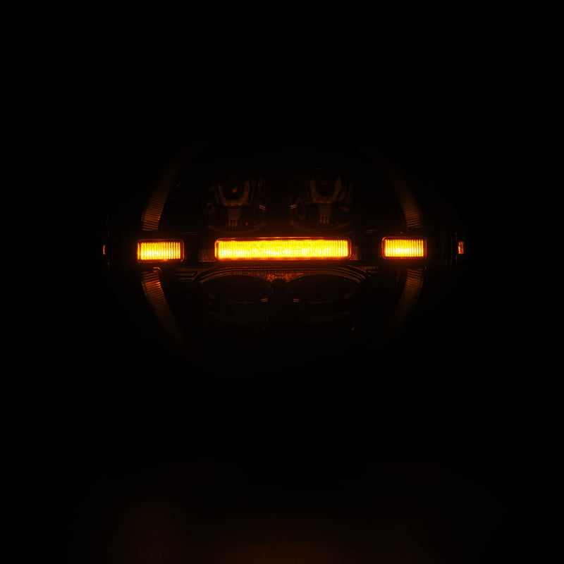 AlphaRex 880867 - ARX880867 - AlphaRex 18-23 Jeep Wrangler JL/Gladiator JT LED Proj Headlights Alpha-Blk w/ Activ Light/Seq Signal - Shipped in Europe - Tuningsupply.com