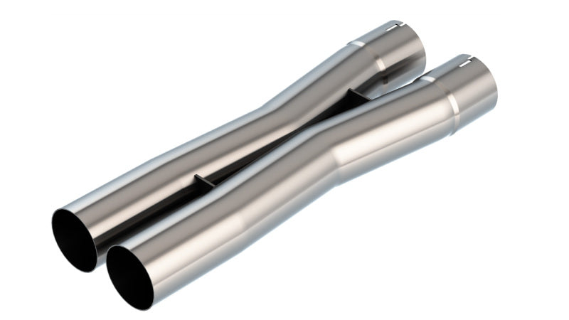 Borla 621106 - BOR621106 - Borla 3.0in Universal X-Pipe 4.43in Inlet Centerline 3.51in Outlet Centerline 21.06in OAL - Shipped in Europe - Tuningsupply.com