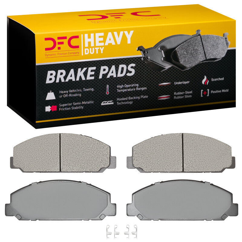 DFC 1214-0827-00 - DFC1214-0827-00 - DFC 99-24 Chevrolet W5500 Tiltmaster Rear/Front Heavy Duty Pads - Semi Metallic - Shipped in Europe - Tuningsupply.com