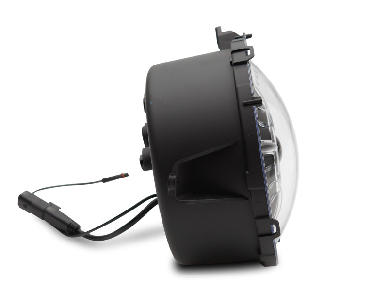 Raxiom J137646 - RAXJ137646 - Raxiom 18-22 Jeep Wrangler JL/ JT 9-Inch LED Headlights w/ DRL and Halo- Black Housing (Clear Lens) - Shipped in Europe - Tuningsupply.com