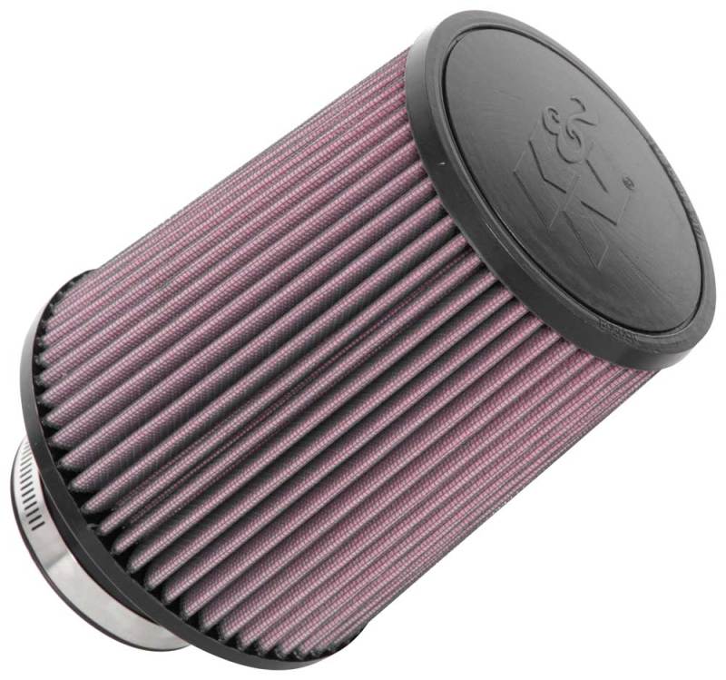 K&N Engineering RU-5100 - KNNRU-5100 - K&N Universal Clamp-On Air Filter 3-1/8in FLG / 6in B / 5in T / 7in H - Shipped in Europe - Tuningsupply.com