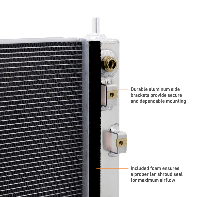 Mishimoto MMRAD-T1-19 - MISMMRAD-T1-19 - Mishimoto 2019+ Chevy Silverado 1500 Aluminum Radiator - Shipped in Europe - Tuningsupply.com