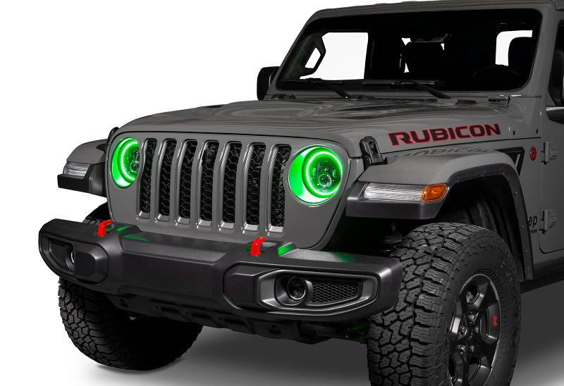 ORACLE Lighting 5769J-332 - ORL5769J-332 - Oracle Jeep Wrangler JL/Gladiator JT 7in. High Powered LED Headlights (Pair) - Dynamic - Shipped in Europe - Tuningsupply.com