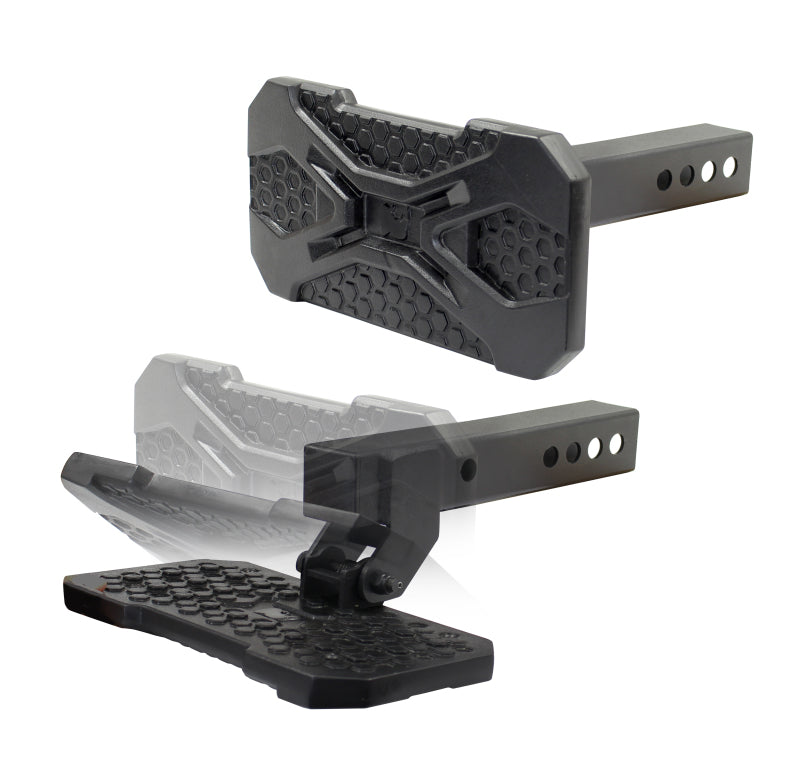 Go Rhino HS2012T - GORHS2012T - Go Rhino HS-20 Hitch Bumper Step - Shipped in Europe - Tuningsupply.com
