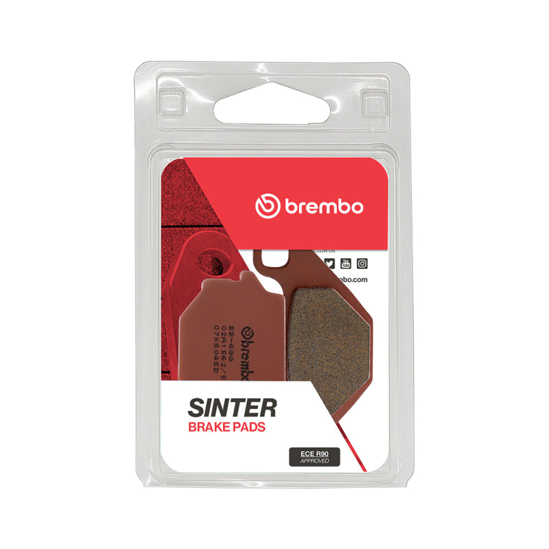 Brembo OE 07KS04SD - BRE07KS04SD - Brembo OE 83-85 Kawasaki KX 125cc Sinter Brake Pad - Front - Shipped in Europe - Tuningsupply.com