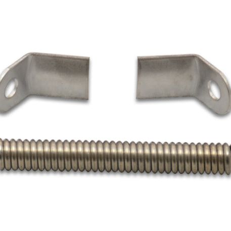 Vibrant 10340 - VIB10340 - Vibrant Weld on Collector Tab Kit (includes 2 x S.S. collector tabs and 3-1/2in long spring) - Shipped in Europe - Tuningsupply.com