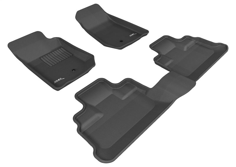 3D MAXpider L1JP00301509 - ACEL1JP00301509 - 3D MAXpider 07-13 Jeep Wrangler JK UnLimited Kagu Black Full Set - Shipped in Europe - Tuningsupply.com