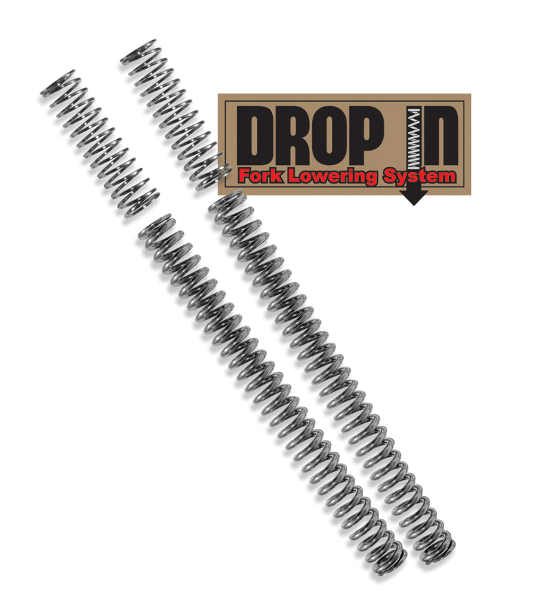 Progressive 10-2007 - PGR10-2007 - Progressive Harley Drop In Fork Lowering Spring Kits - Shipped in Europe - Tuningsupply.com