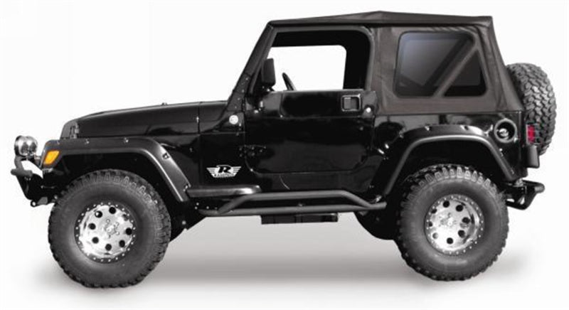 Rampage - RAM68835 - Rampage 1997-2006 Jeep Wrangler(TJ) Complete Top - Black Diamond - Shipped in Europe - Tuningsupply.com