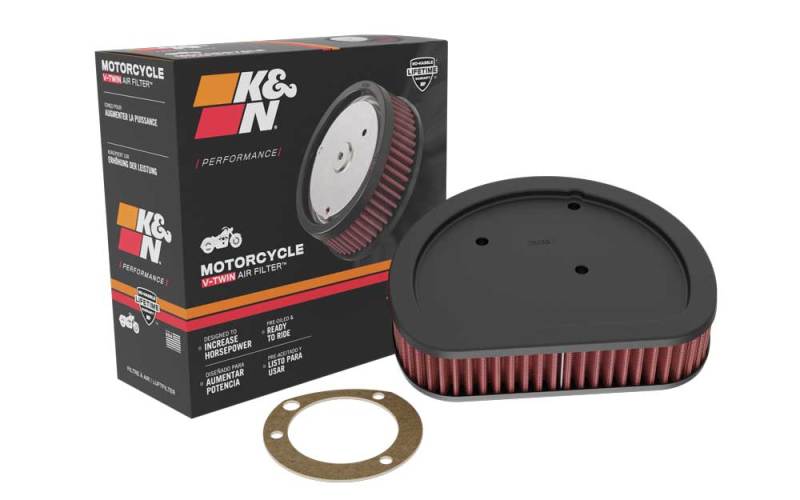 K&N Engineering HD-1499 - KNNHD-1499 - K&N Replacement Air Filter 1.625in H for Harley Davidson - Shipped in Europe - Tuningsupply.com