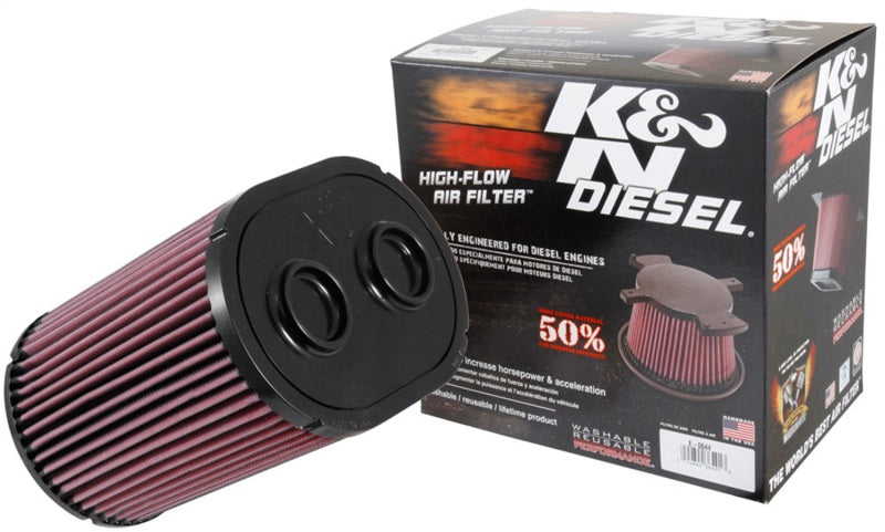 K&N Engineering E-0644 - KNNE-0644 - K&N 2017 Ford F250 Super Duty V8-6.7L DSL Replacement Drop In Air Filter - Shipped in Europe - Tuningsupply.com