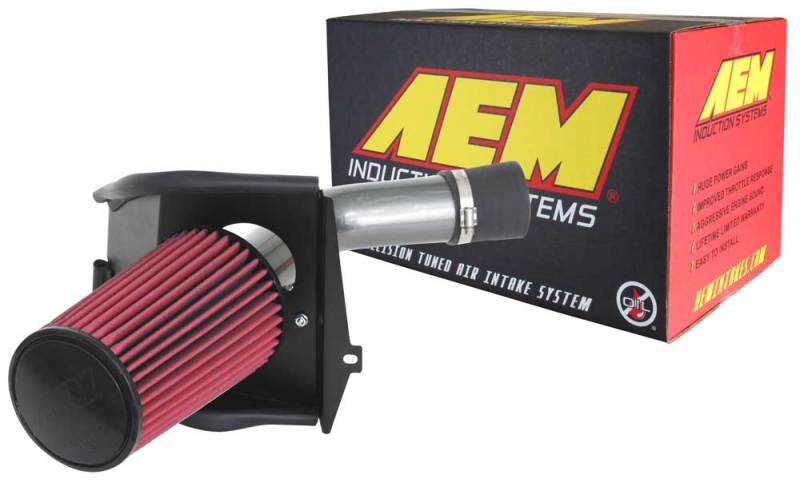 AEM Induction 21-478C - AEM21-478C - AEM 08-14 WRX/STi Cold Air Intake System - Gunmetal Gray - Shipped in Europe - Tuningsupply.com