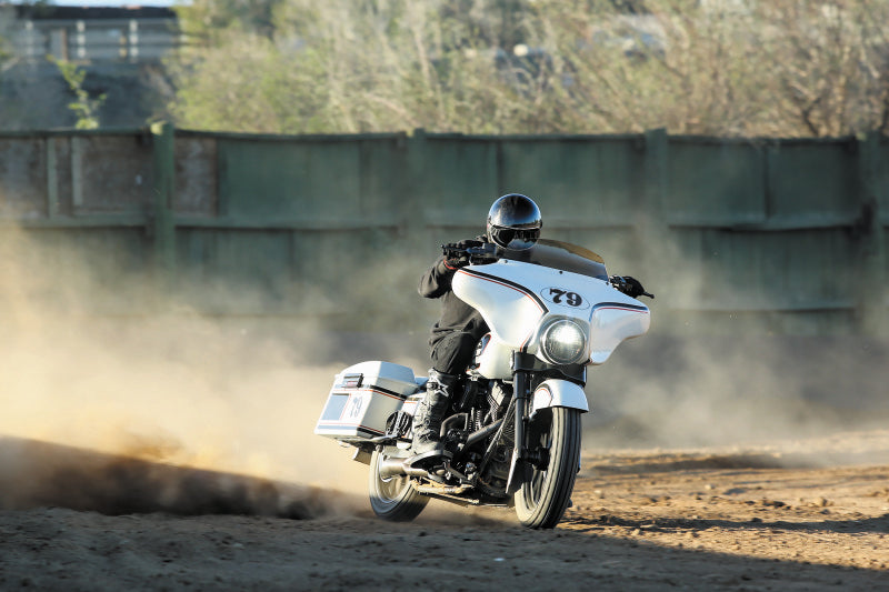 Burly Brand B13-1050B - BURB13-1050B - Burly Brand MX Floorboards - Black - Shipped in Europe - Tuningsupply.com