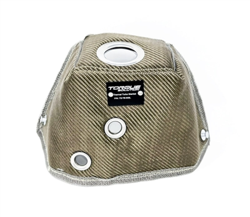 Torque Solution TS-TB-659L - TQSTS-TB-659L - Torque Solution 2017+ Honda Civic Type-R FK8 Thermal Downpipe Blanket (Volcanic Rock) - Shipped in Europe - Tuningsupply.com