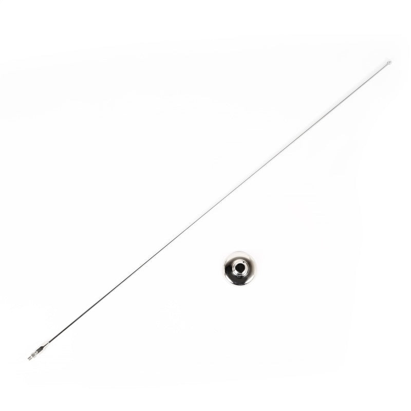 Rugged Ridge 11131.01 - RUG11131.01 - Rugged Ridge 97-06 Jeep Wrangler TJ/LJ Stainless Steel Antenna Mast & Base - Shipped in Europe - Tuningsupply.com