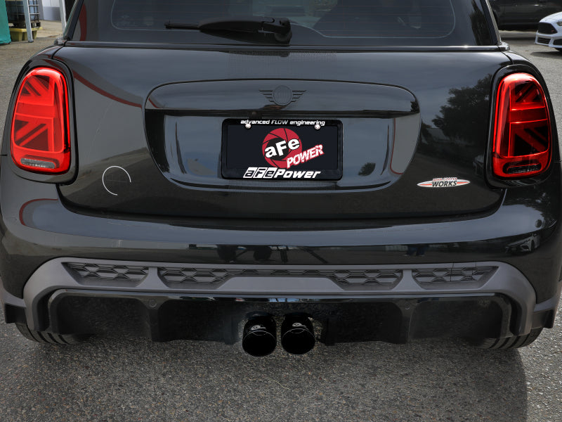 aFe 49-36354-B - AFE49-36354-B - aFe 14-24 Mini Cooper S MACH Force-Xp 3in to 2-1/2in 304SS Cat-Back Exhaust w/ Black Tip - Shipped in Europe - Tuningsupply.com