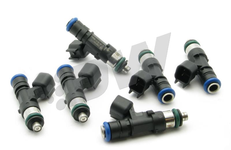 DeatschWerks 17U-01-0440-6 - DWK17U-01-0440-6 - DeatschWerks 01-05 911 996 Turbo / 01-06 M3 E46 / 02-04 C32/SLK32 AMG 440cc Injectors - Shipped in Europe - Tuningsupply.com