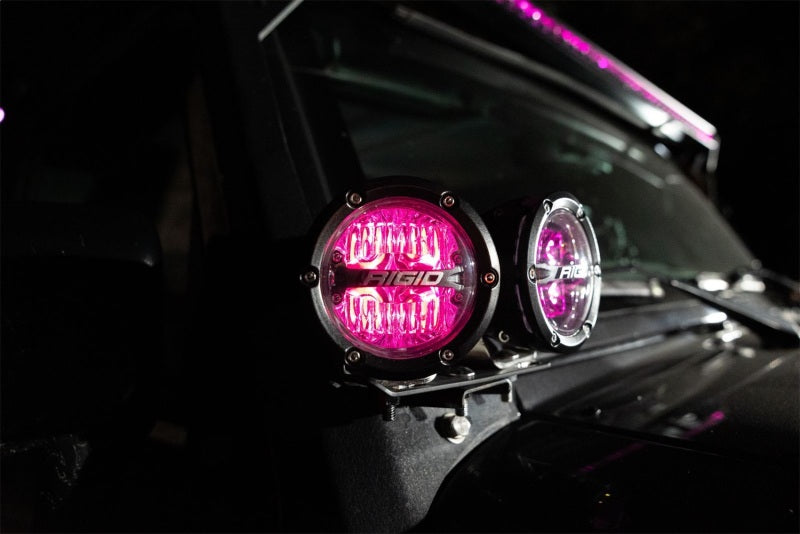 Rigid Industries 36401 - RIG36401 - Rigid Industries 360-Series 4in LED Off-Road Drive Beam - RGBW (Pair) - Shipped in Europe - Tuningsupply.com