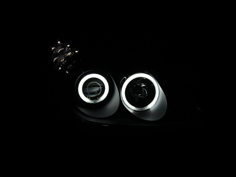 ANZO 121232 - ANZ121232 - ANZO 2002-2003 Lexus Es300 Projector Headlights w/ Halo Black - Shipped in Europe - Tuningsupply.com