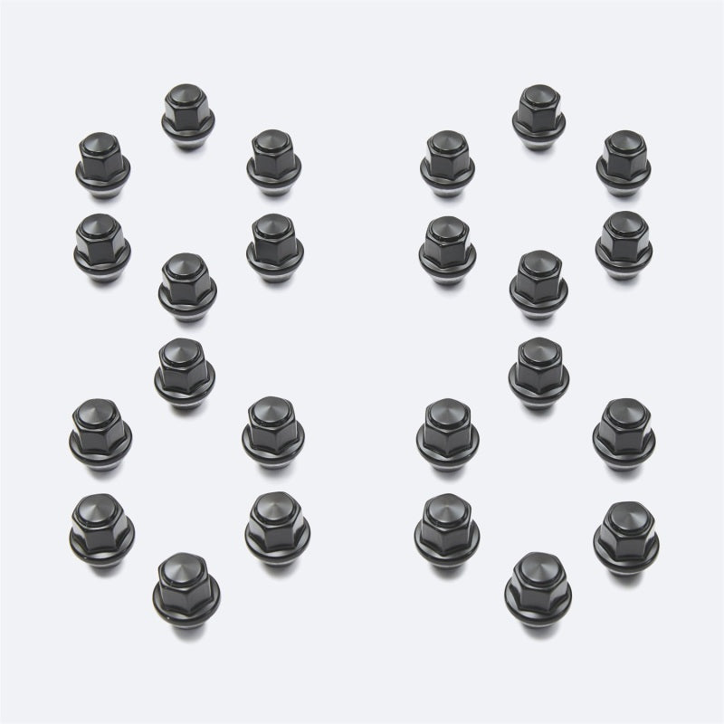 Ford Racing M-1012K-F15B - FRPM-1012K-F15B - Ford Racing M14 x 1.5 Black Lug Nut - Set of 24 - Shipped in Europe - Tuningsupply.com
