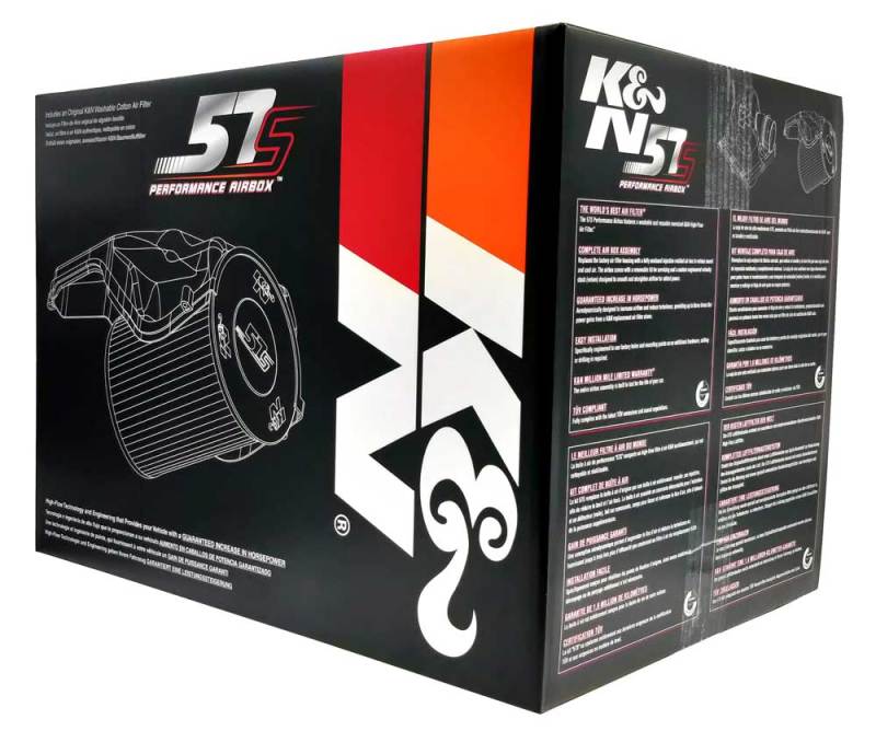 K&N Engineering 57S-9506 - KNN57S-9506 - K&N Performance Intake Kit 2018 Volkswagen Golf Sportsvan 1.2L - Shipped in Europe - Tuningsupply.com