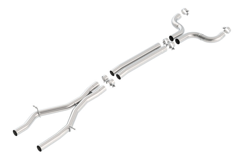 Borla 60607 - BOR60607 - Borla 2016 Camaro SS 6.2L V8 X-Pipe w/ Mid Pipes - Shipped in Europe - Tuningsupply.com