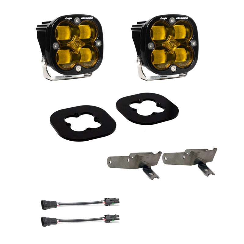 Baja Designs 447731 - BAJ447731 - Baja Designs 11-16 Ford Super Duty Fog Pocket Kit - Amber - Shipped in Europe - Tuningsupply.com