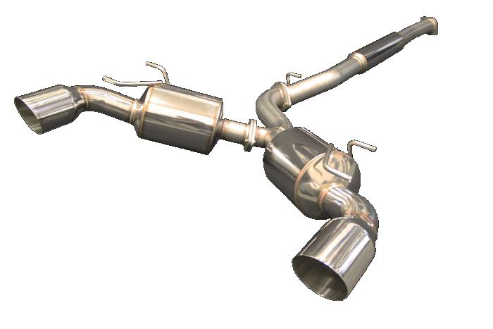 GReddy - GRE10128304 - GReddy 07-14 Infiniti G37 Evolution (RWD ONLY) GT 304SS Cat-Back Exhaust - Shipped in Europe - Tuningsupply.com