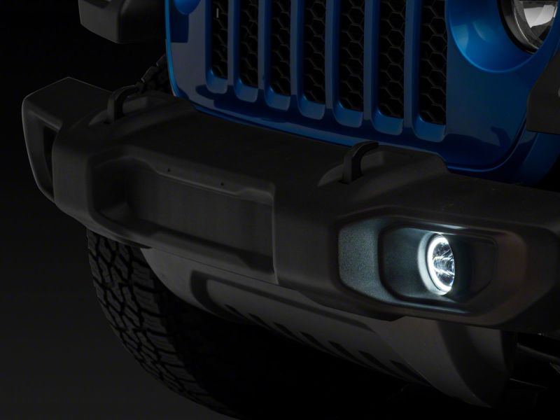 Raxiom J142669 - RAXJ142669 - Raxiom 07-23 Jeep Wrangler JK & JL 20-23 Jeep Gladiator JT Axial Series LED Fog Lights w/ Halo - Shipped in Europe - Tuningsupply.com
