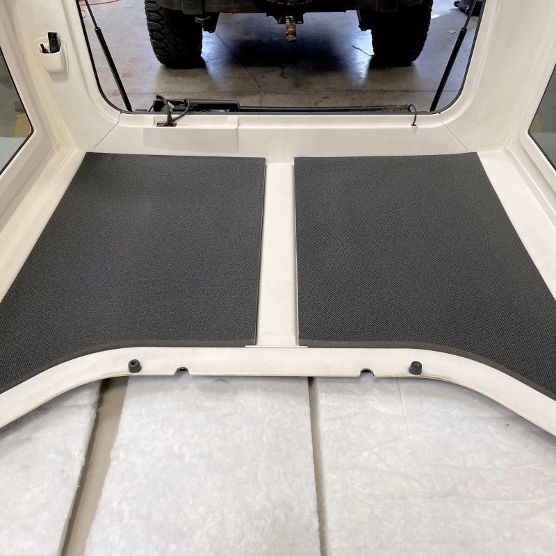 DEI 50285 - DEI50285 - DEI 11-18 Jeep Wrangler JK 2-Door Boom Mat Complete Headliner Kit - 6 Piece - Black - Shipped in Europe - Tuningsupply.com