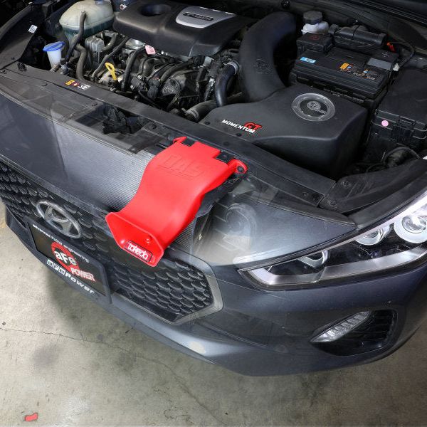 aFe 56-70005SR - AFE56-70005SR - aFe 18-20 Hyundai Elantra GT L4-1.6L (t) Takeda Momentum Dynamic Air Scoop - Red - Shipped in Europe - Tuningsupply.com