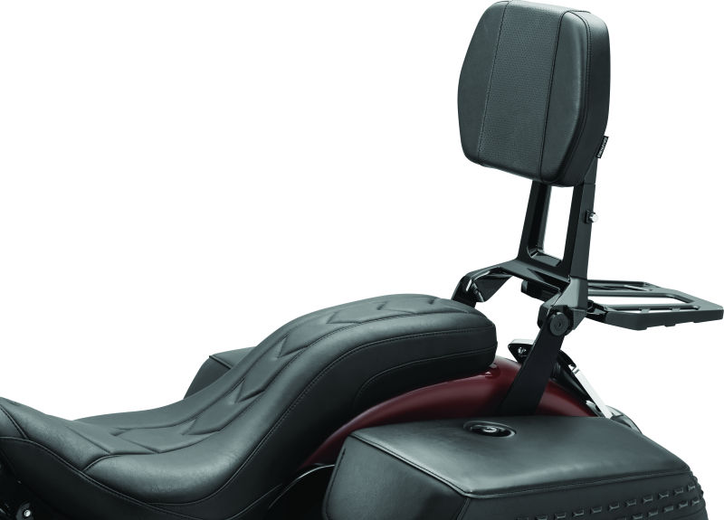 Kuryakyn 5747 - KUR5747 - Kuryakyn Neo Driver & Passenger Backrest Black - Shipped in Europe - Tuningsupply.com
