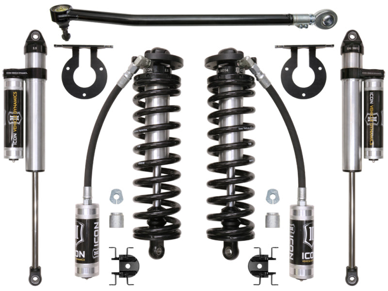 ICON - ICOK63143 - ICON 2017+ Ford F-250/F-350 2.5-3in Stage 3 Coilover Conversion System - Shipped in Europe - Tuningsupply.com