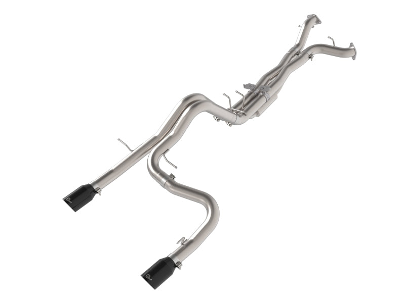 aFe 49-33154-B - AFE49-33154-B - aFe 22-26 Ford Bronco V6 3.0L (tt) Vulcan Series 3in 304SS Cat-Back Exhaust System w/ Black Tips - Shipped in Europe - Tuningsupply.com
