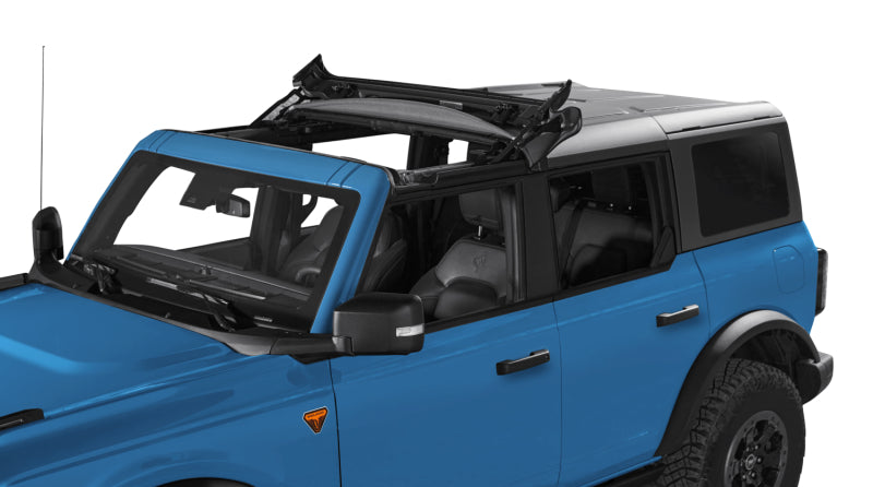 Bestop 52461-35 - BES52461-35 - Bestop 21-26 Bronco Bronco Raptor 4-Door Sunrider For Hardtop (Black Diamond) - Shipped in Europe - Tuningsupply.com