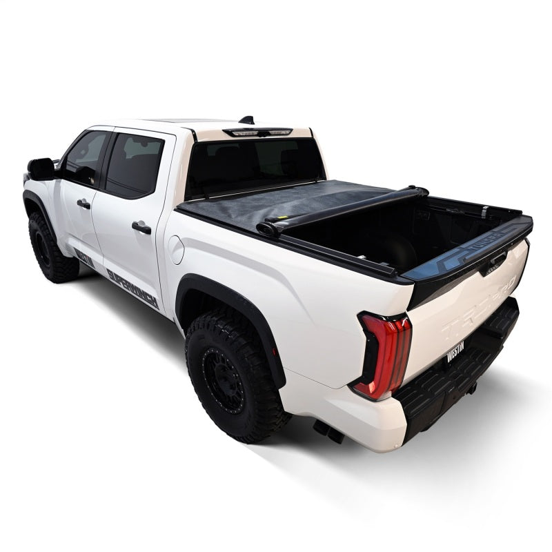 Westin 19-10285 - WES19-10285 - Westin 22-24 Toyota Tundra 5.5ft. Bed Soft Roll Tonneau Cover - Black - Shipped in Europe - Tuningsupply.com
