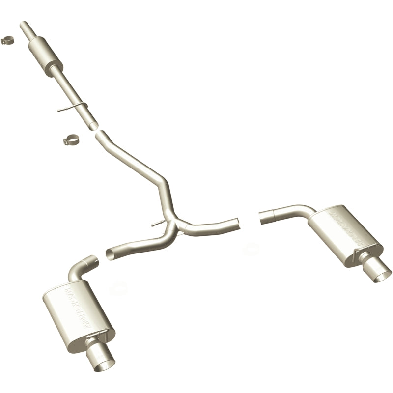 Magnaflow 15467 - MAG15467 - MagnaFlow 11-13 Ford Explorer V6 3.5L SS Catback Exhaust Dual Split Rear Exit w/ 3.5in SS Tips - Shipped in Europe - Tuningsupply.com