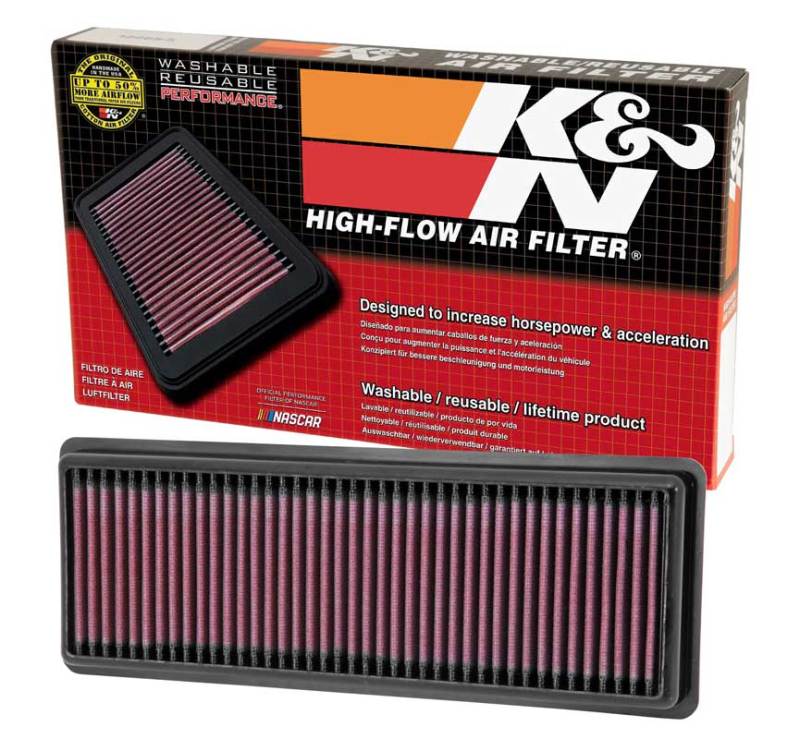 K&N Engineering 33-2487 - KNN33-2487 - K&N 12 Fiat 500 Abarth 1.4L Replacement Air Filter - Shipped in Europe - Tuningsupply.com