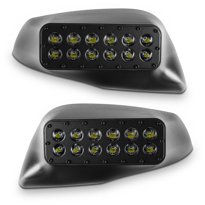 ORACLE Lighting 5919-001 - ORL5919-001 - Oracle Lighting 16-23 Toyota Tacoma LED Off-Road Side Mirror Ditch Lights - Shipped in Europe - Tuningsupply.com