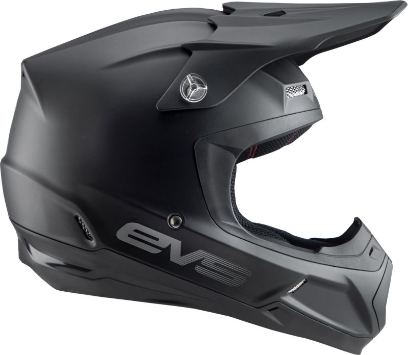 EVS HE20T5S-BK-L - EVSHE20T5S-BK-L - EVS T5 Solid Helmet Matte Black - Large - Shipped in Europe - Tuningsupply.com