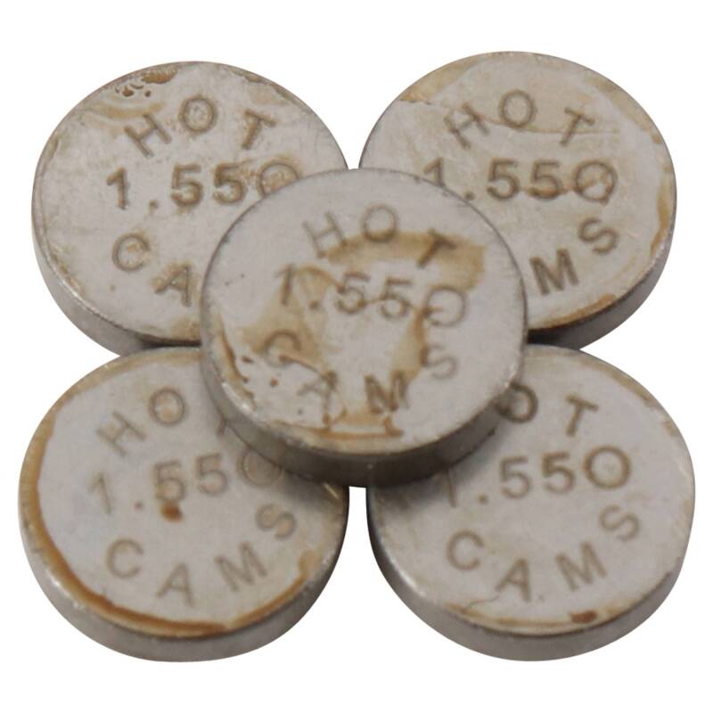 Hot Cams 5PK748155 - HOC5PK748155 - Hot Cams 07-16 CRF 150 R/2016 CRF 150 RB Big Wheel 1.550mm Shim Kit - 5 Pack - Shipped in Europe - Tuningsupply.com