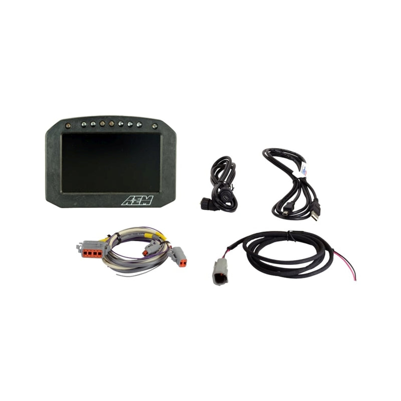 AEM 30-5601F - AEM30-5601F - AEM CD-5L Carbon Logging Flush Digital Dash Display - Shipped in Europe - Tuningsupply.com